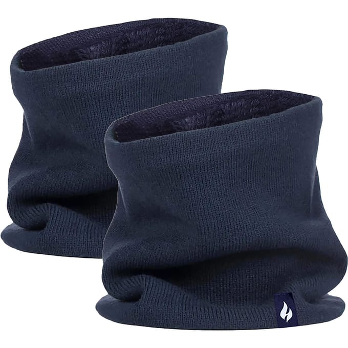 Set van 2 thermische winter-nekwarmers voor heren