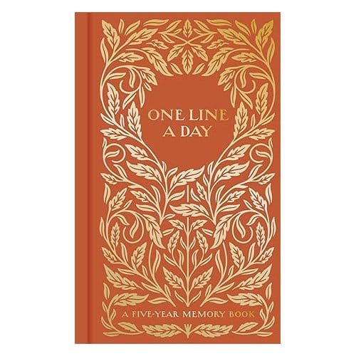 Gilded One Line a Day - Dagboek voor 5 jaar - A Five-Year Memory Book