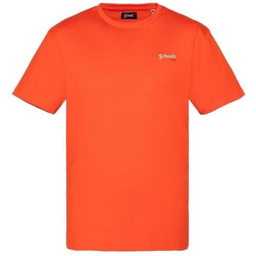 T-shirt Korte Mouw Schott RODE