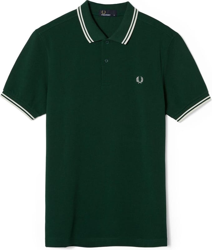 Fred Perry Polo Groen 406 - Maat S - Heren