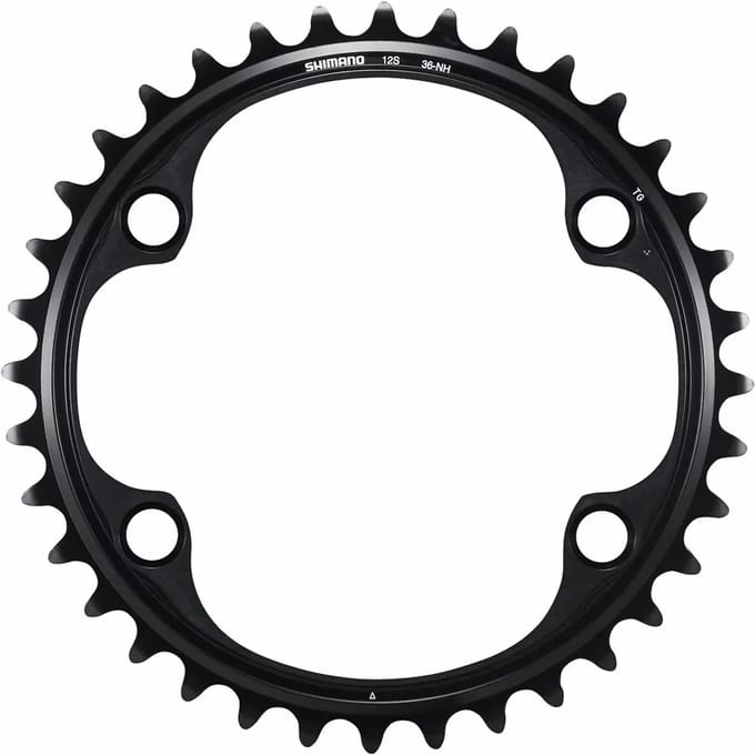 Shimano Dura Ace R9200 Binnenblad Zilver 36t
