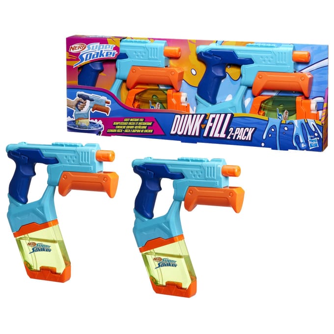 Nerf Super Soaker Dunk-Fill - Waterpistool - Duopack