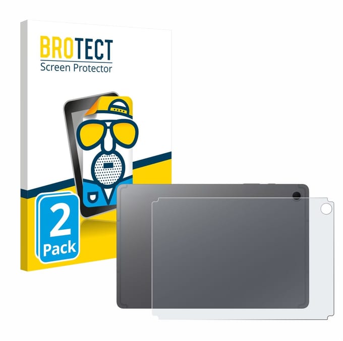 BROTECT - Screenprotector voor Samsung Galaxy Tab S10 Lite (Achterkant) - Folie Beschermfolie matte 2 Stuks