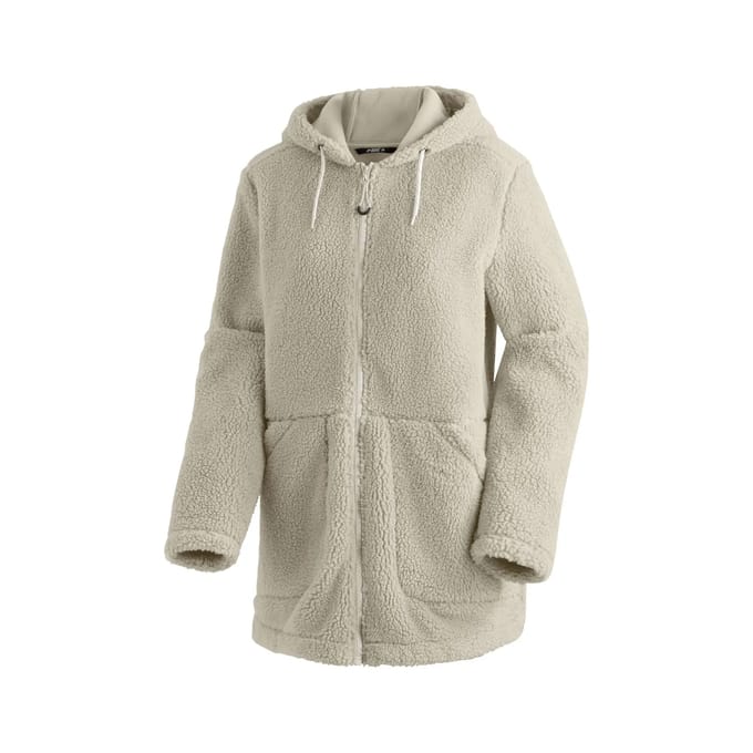 Dames fleece met capuchon Maier Sports Cheviot