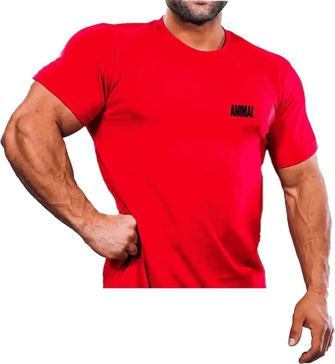 Animal Logo T-shirt - Rood - M