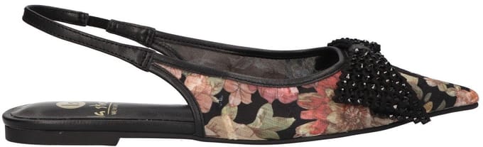La Strada Slingback Zwart Mesh - Damesschoenen - Maat - 39