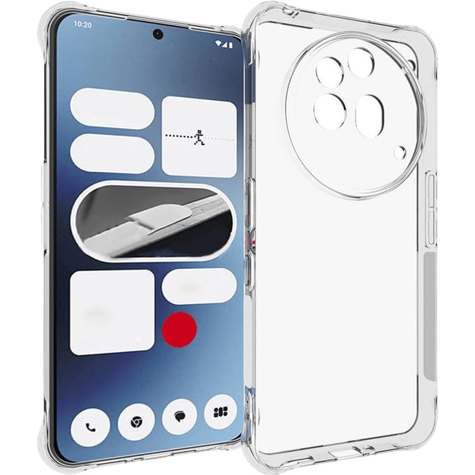 CaseBody Nothing Phone (3a) Pro Shockproof Hoesje Transparant