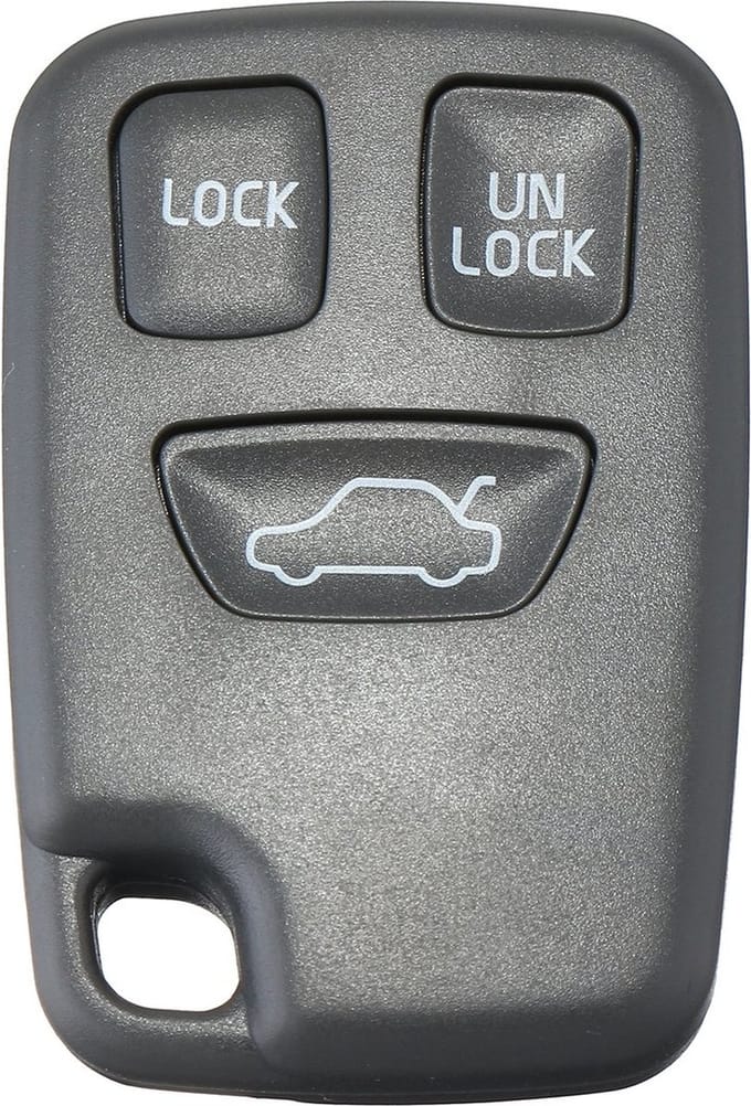 XEOD Autosleutelbehuizing - sleutelbehuizing auto - sleutel - Autosleutel / Geschikt voor: Volvo 3 knops