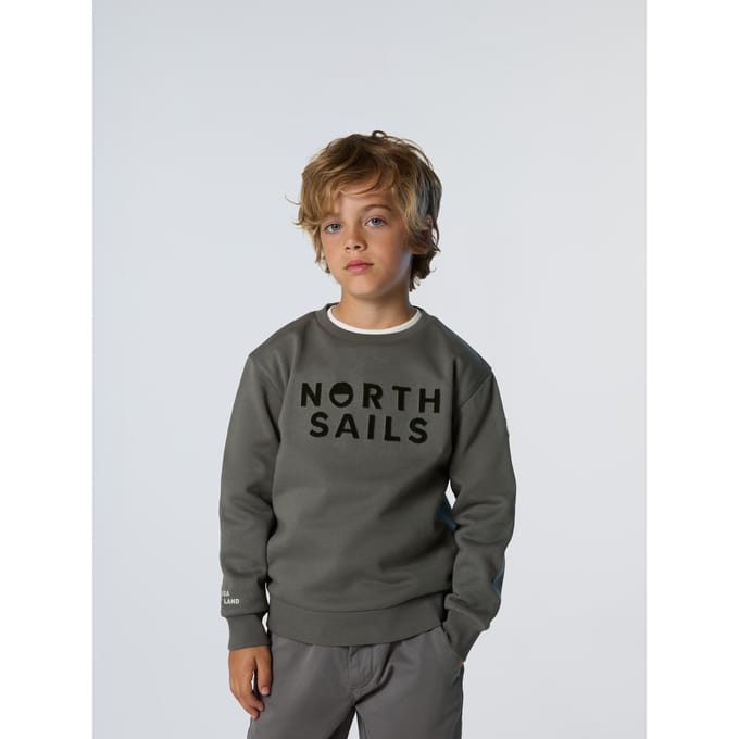 North Sails Sweatshirt Met maxi-logo