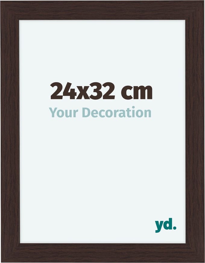 Your Decoration - Fotolijst 24x32 cm - MDF - Eiken Donker - Como