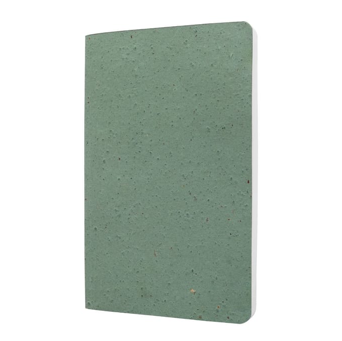 Sigel notitieboek Re Up A5 groen gelinieerd softcover