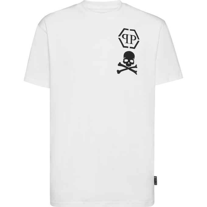 T-Shirt V-Hals Skull