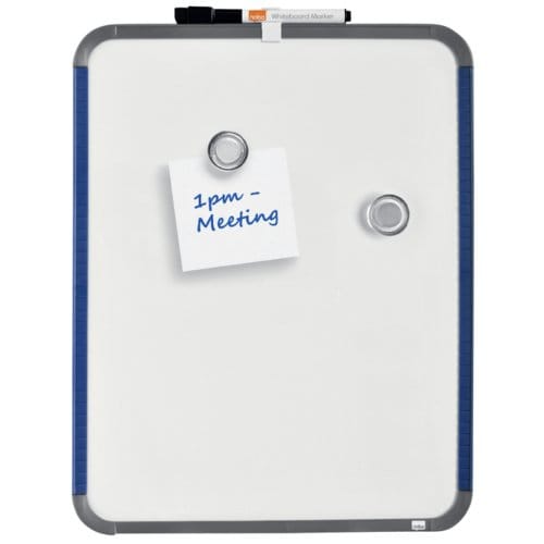 Whiteboard nobo slim line 28x36cm wit