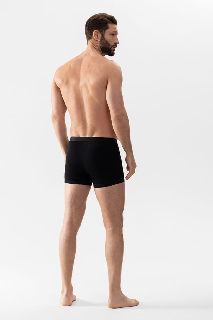 Trunk Shorty Serie Casual Cotton Zwart