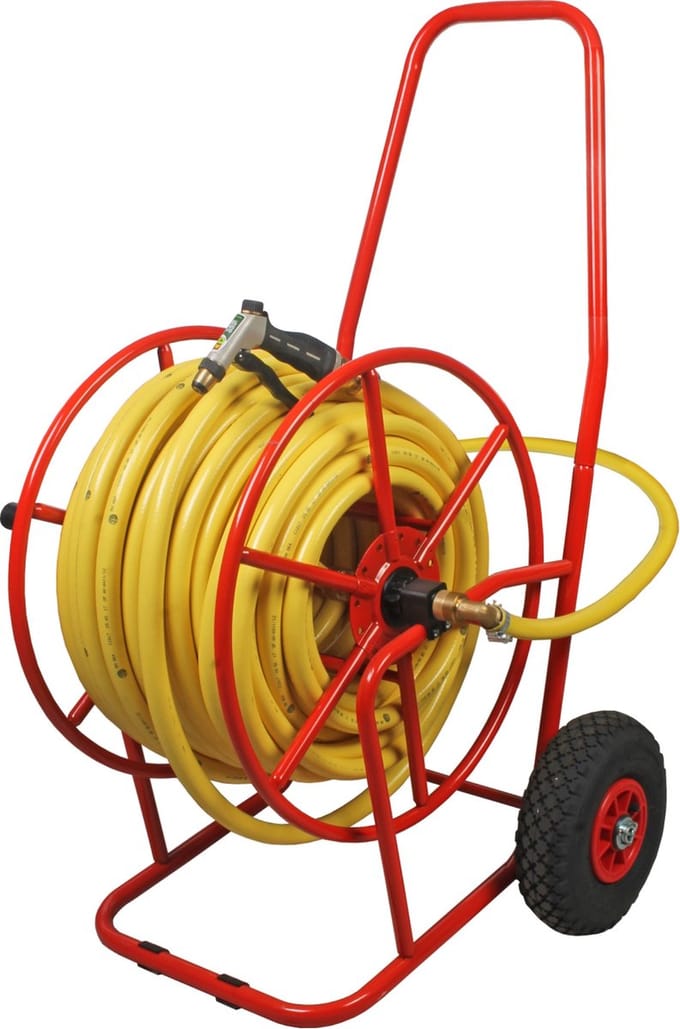 Talen Tools - Professionele Haspel - Met Gele Tuinslang - 50 m