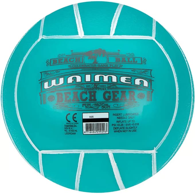 Schreuder Beach bold Ø:21cm. 280 gr. +3år PVC