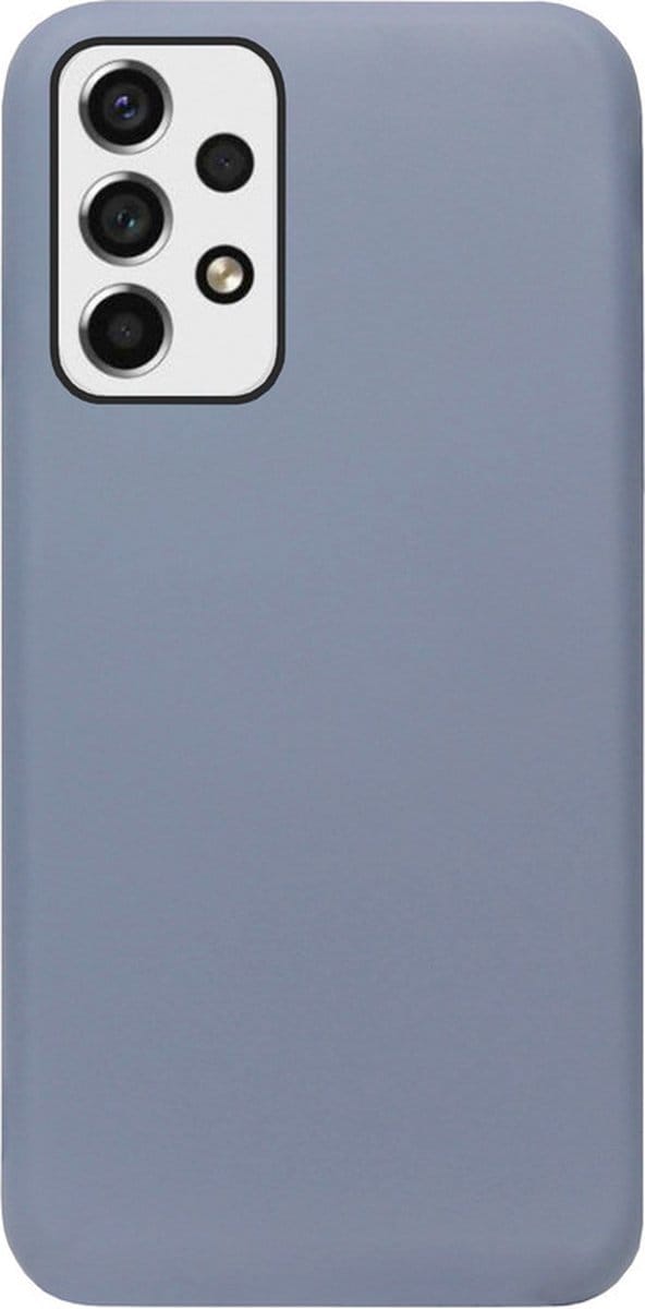 ADEL Premium Siliconen Back Cover Softcase Hoesje Geschikt voor Samsung Galaxy A73 - Lavendel