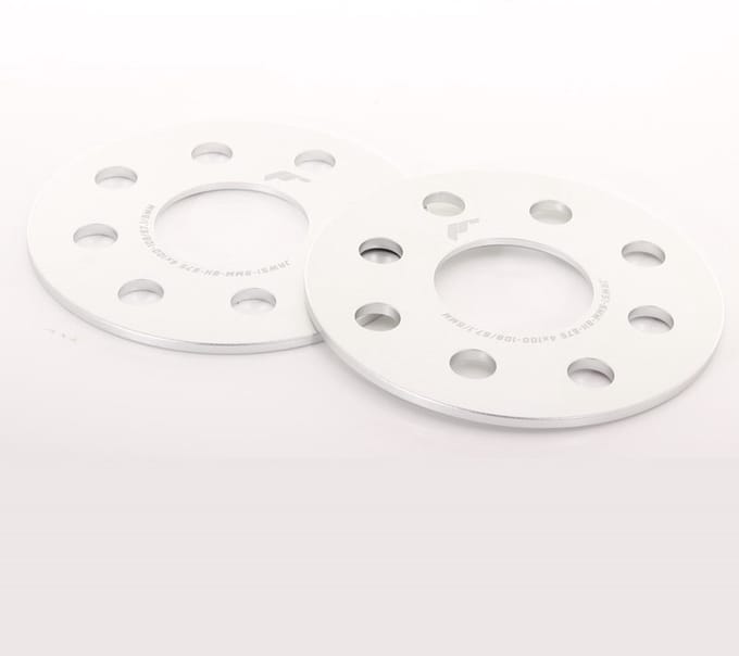 JR Wheels - WS1 Spoorverbreders 5mm 4x100/108 57,1 Silver