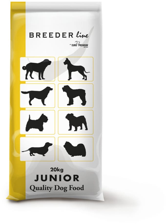 Euro-Premium Hondenvoer Droog Breeder Line Junior - 20 kg