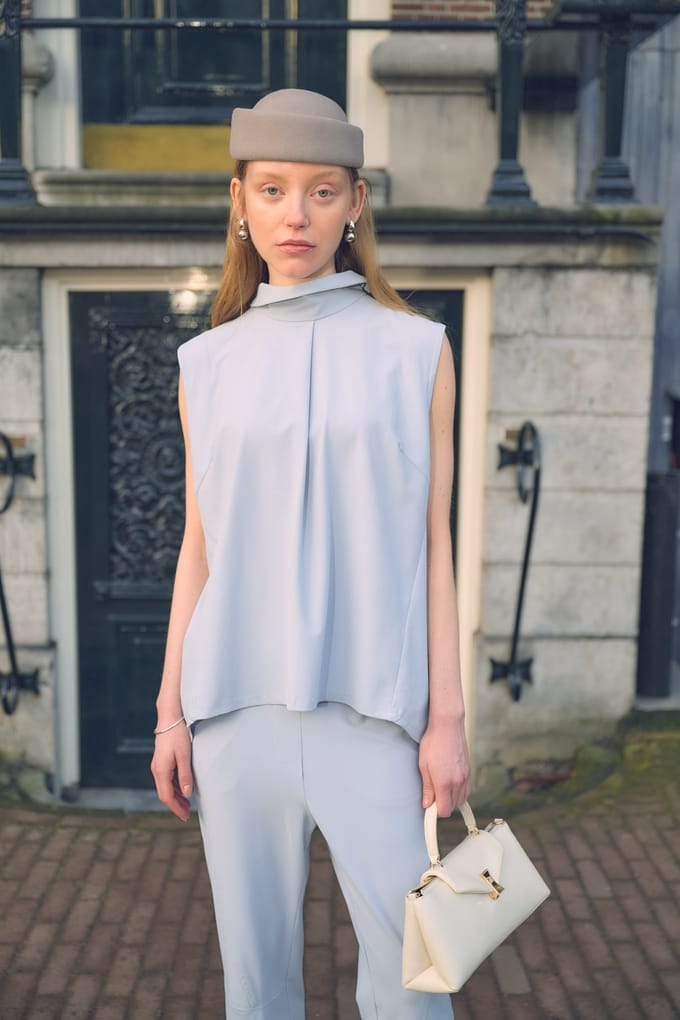 Dolche Vitas WS stretch tech jersey top | Light Blue - Light Blue / S