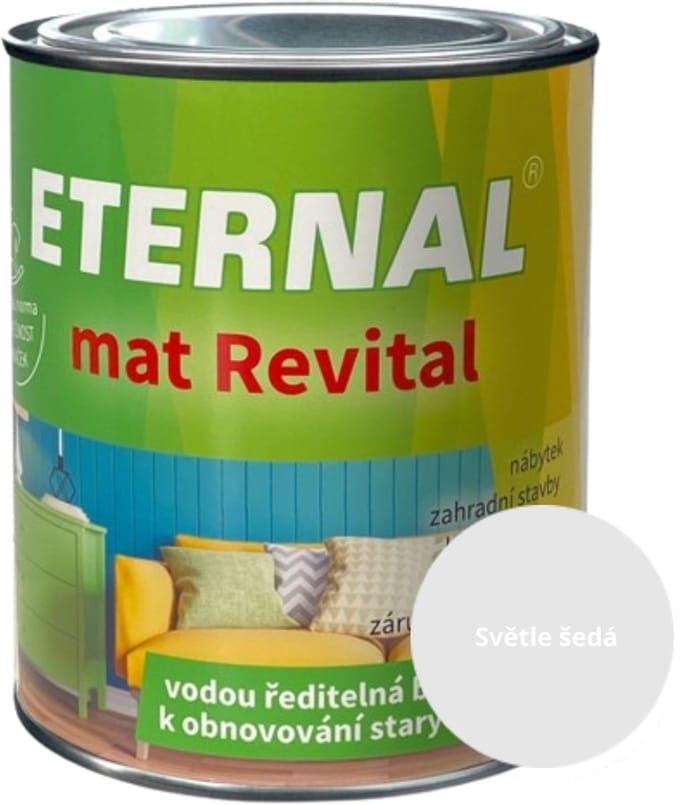 Eternal MAT Revital 0,7 kg, Lichtgrijs (RAL7035)