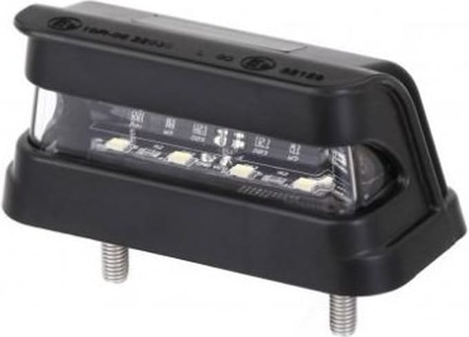 LED kentekenplaat verlichting - 4 LEDs - 12 / 24V