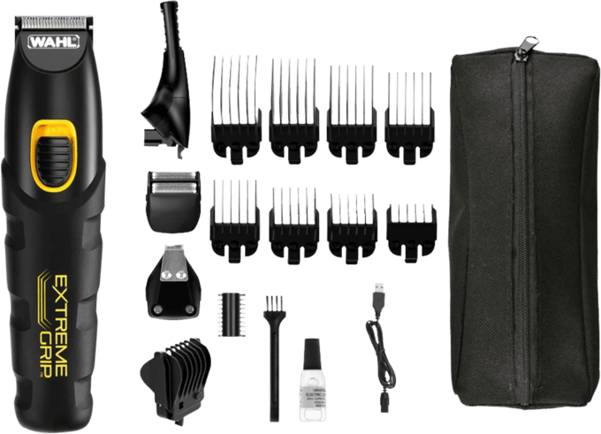 Wahl Extreme Grip Advanced Zwart Lithium-Ion (Li-Ion)