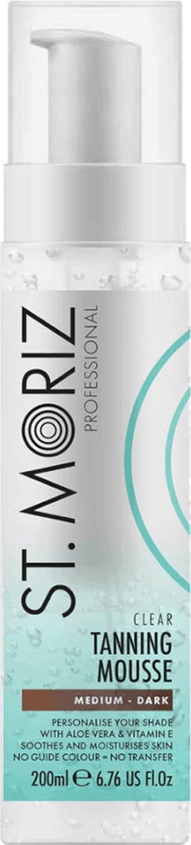 Zonnebrand Mousse Professional St. Moriz Zelfbruinende [Lotion / Spray / Melk] Medium Dark (200 ml)