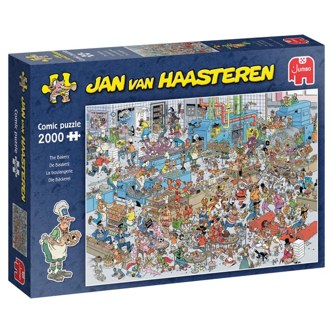 Jumbo Jan van Haasteren Jigsaw Puzzle The Bakery - 2000 pcs. 2D Puzzels