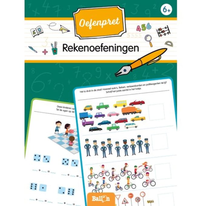 Rekenoefeningen / 6+ - Oefenpret