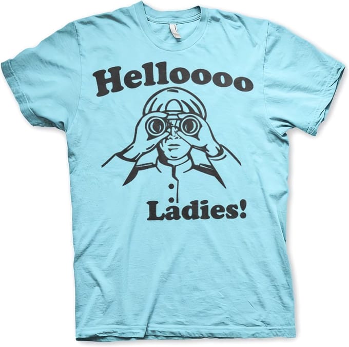 Hybris Hallo dames! T-shirt Skyblue