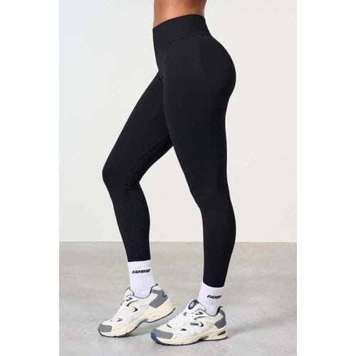 FAMME Mid Waist Sculpt Leggings Black S