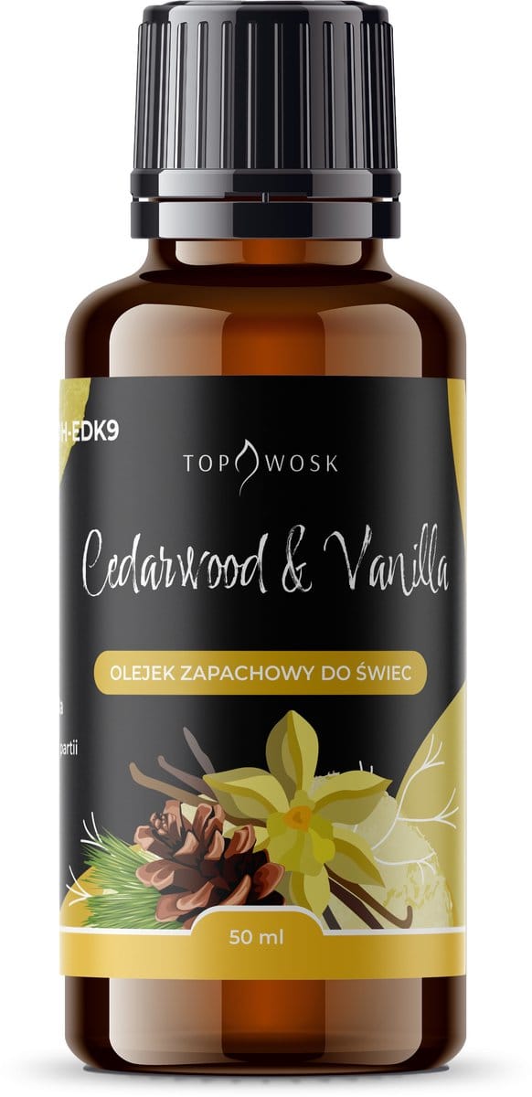 TopWosk - Geurolie - Cedarwood & Vanilla - 50 ml