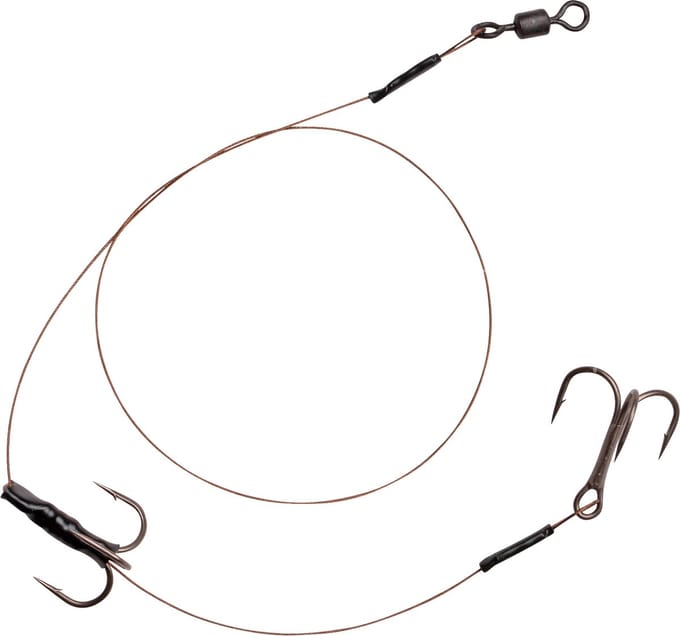 Spro Heavy Duty Baitfish Rig 7 x 7 - 35 cm - twee dreggen - haakmaat 2