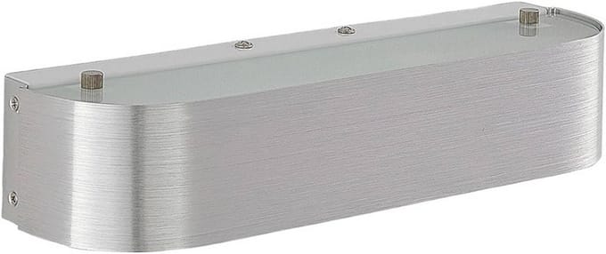 Moderne wandlamp 'Nika' in aluminium voor sfeervolle verlichting