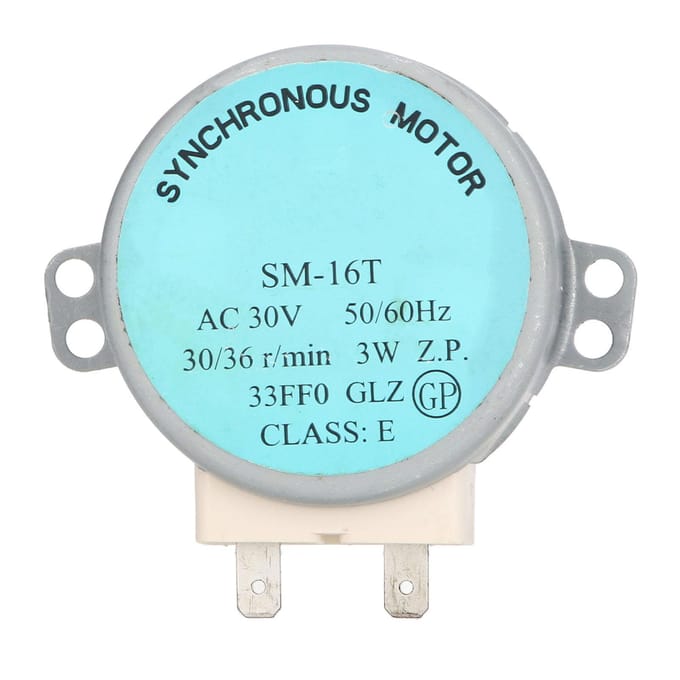 SM 16T Magnetron Draaiplateau Motor Origineel Aluminium Koper Magnetron Synchroonmotor white