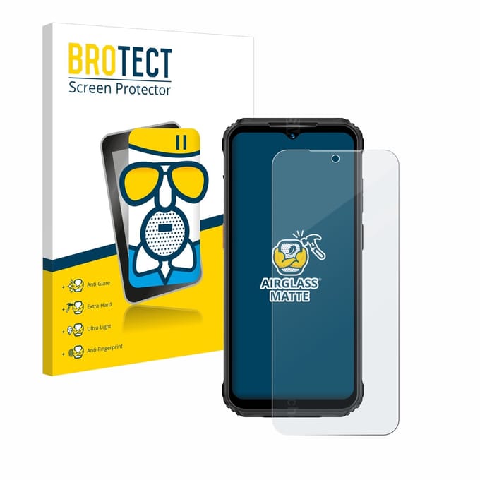 BROTECT - Screenprotector voor Ulefone Armor 21 - Folie Beschermfolie Beschermglas matte