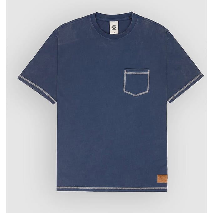 Element Cargo Pocket T-Shirt blauw