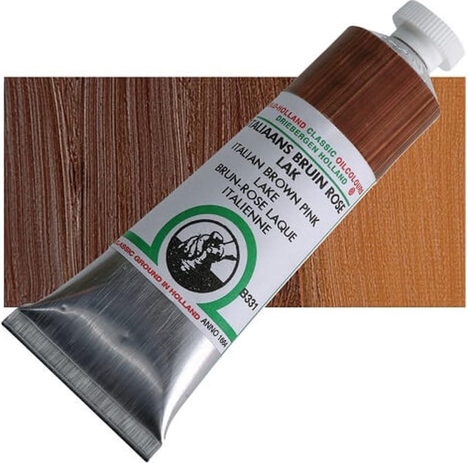 Old Holland Olieverf Italian Brown Pink Lake B331 18ml