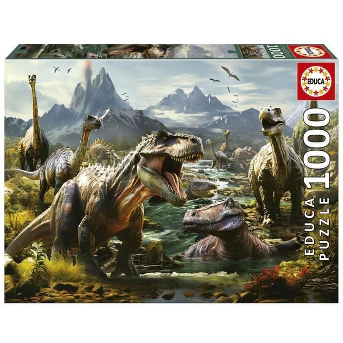 EDUCA - puzzel - 1000 stuks - DINOS