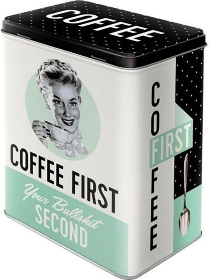 Bewaarblik - Coffee First