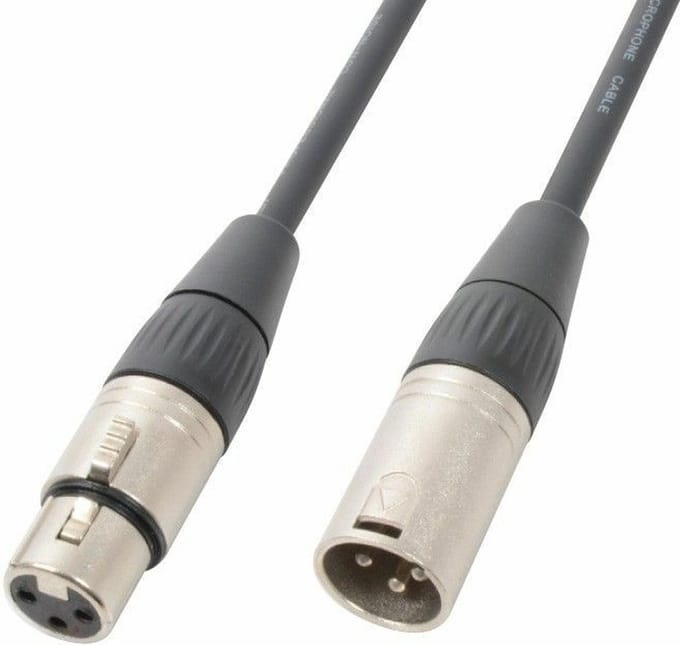 DMX kabel - PD Connex CX100-6 - DMX kabel met 3-pin XLR connectoren - 6 meter