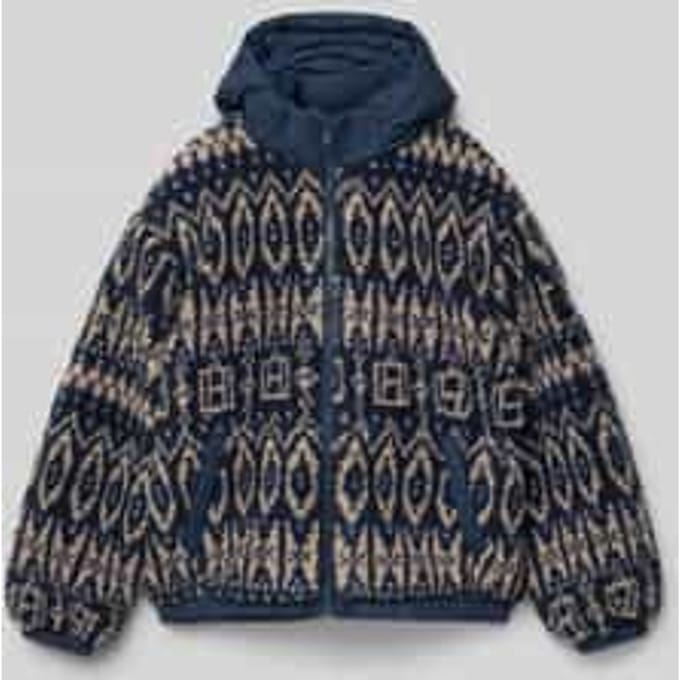 Regular fit jack van teddybont met afneembare capuchon