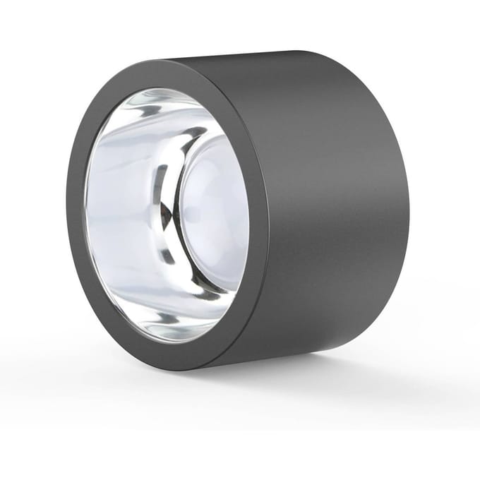 EVN LED plafondspot ALG54, Ø 12,9 cm antraciet