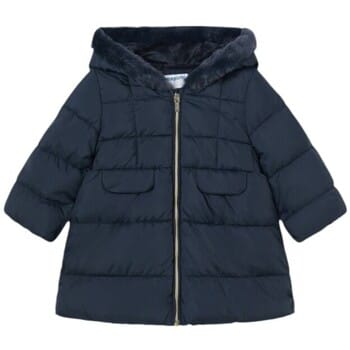 Mantel Mayoral 2483 CHAQUETON LARGO BEBE Marino