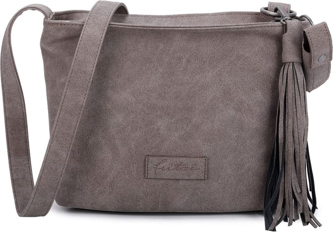 Fritzi aus Preußen Schoudertas Jakx Lipstick 04 Cross Bag Basalt Bruine