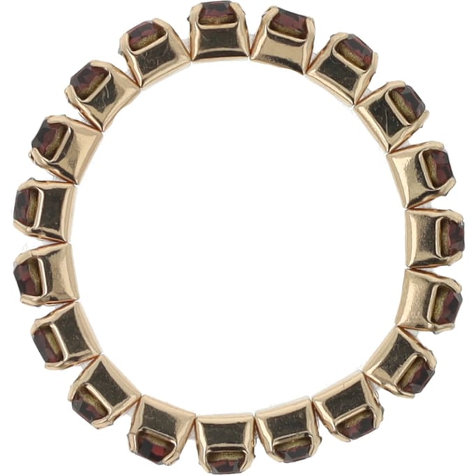 OTAZU Alice Ring Burgundy S/m Größe: OS | Ringe Outlet | Damen | Braun