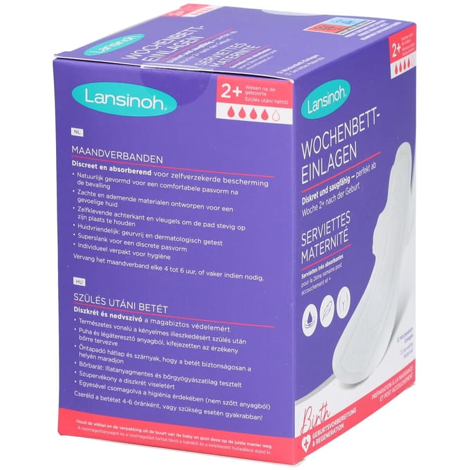 Lansinoh Kraamverband +2 Weken Na De Bevalling | 12 Stuks