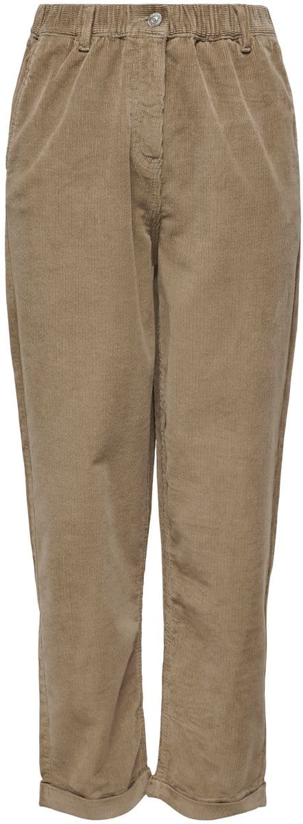 ONLY - ONLFLORA MW ELA CORD CARROT PANT PNT - Dames - Leggings