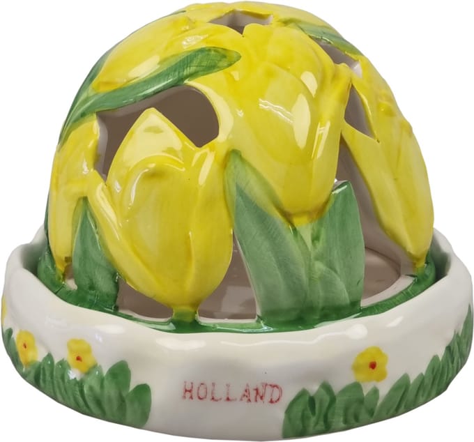 ELCEE-HALY - Partylight tulpen geel - 11cm - Geel